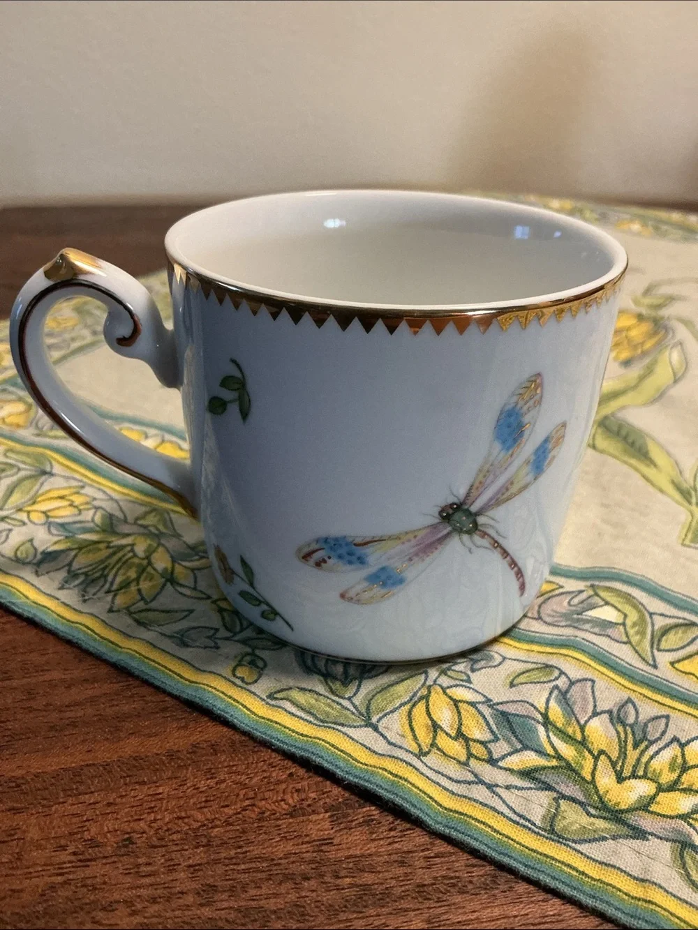 I. Godinger & Co. Primavera Flat Cup & Saucer Set